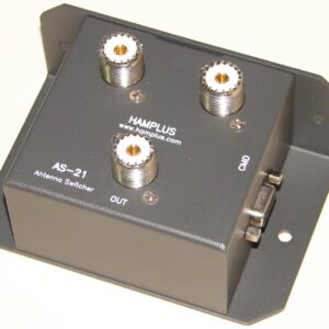 Antenna switch with 2 inputs to one output.