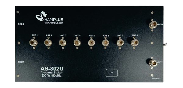 AS-802U - Eigth Ant. x two Radios, HF to UHF Antenna Switch - Image 4