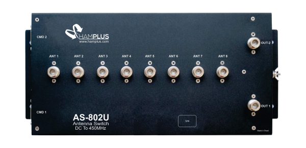 AS-802U - Eigth Ant. x two Radios, HF to UHF Antenna Switch - Image 2